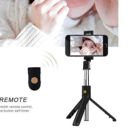 Gậy Ba Chân Mini Để Bàn 2 Trong 1 X K07 Kết Nối Bluetooth Điều Khiển Từ Xa | BigBuy360 - bigbuy360.vn