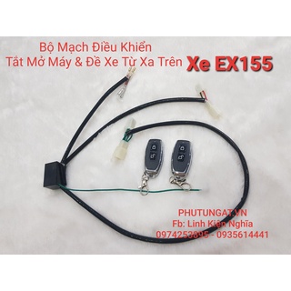 mạch tắt mở và đề xe từ xa cho  nhiều dòng xe