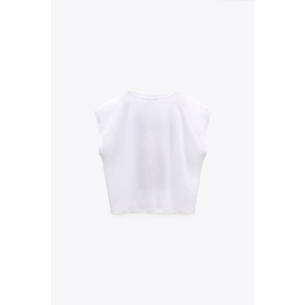 Áo phông ZARA in hình AUTHENTIC Size M