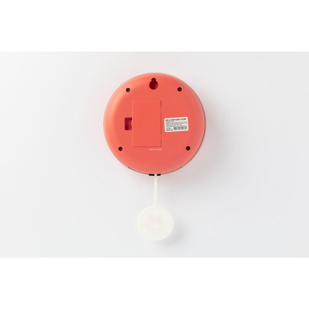 Đồng Hồ Treo Tường ARTBOX Hàn Quốc Hình Tròn Họa Tiết Oliver Màu Hồng