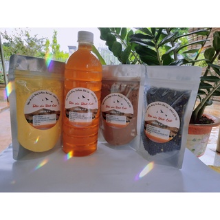 COMBO SIÊU KHUYẾN MÃI (MẬT ONG-TINH BỘT NGHỆ-CA CAO-TIÊU)