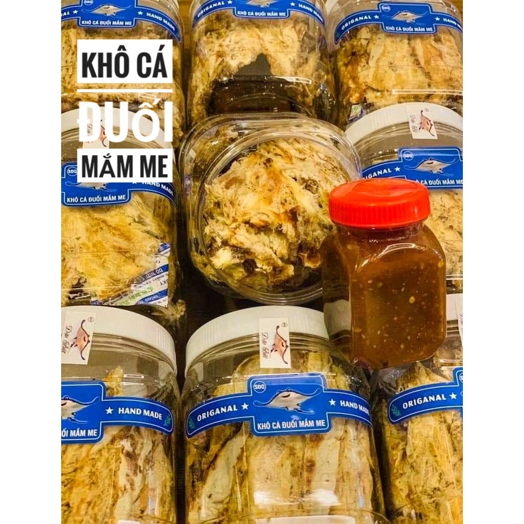 Khô Cá Đuối Chấm Mắm Me & Vi Cá Đuối Mắm Me - Hộp 350gr | BigBuy360 - bigbuy360.vn