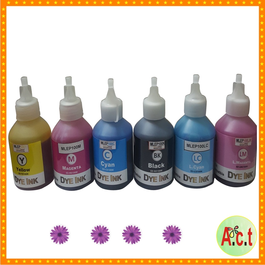 Mực in EPSON T60, T50, L1430, L1800, L800, L805, mực in nhập khẩu.