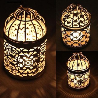 Lồng đèn bằng sắt chạm khắc tinh tế phong cách Moroccan