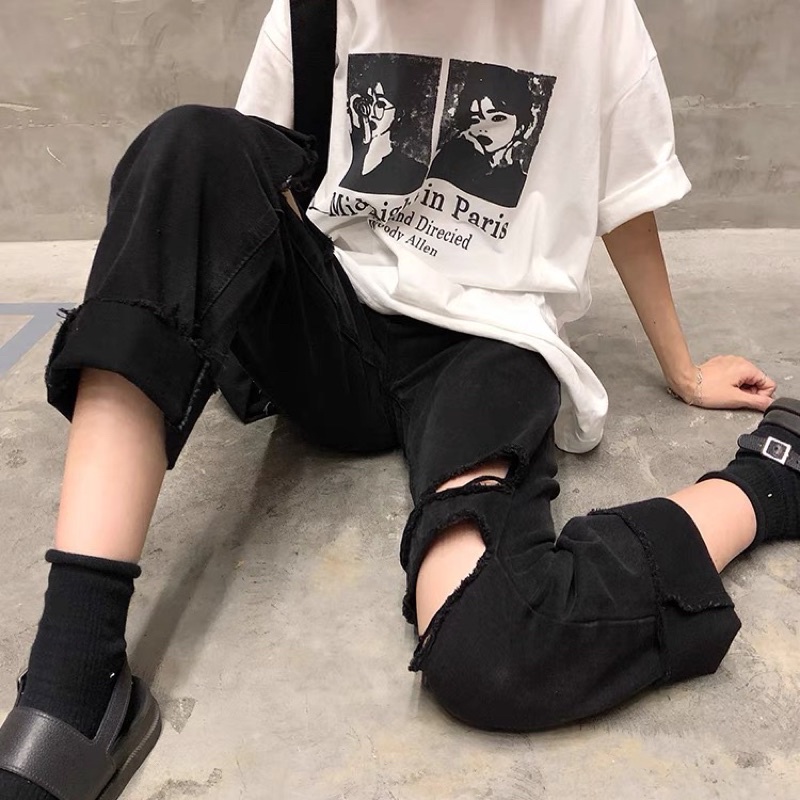 Áo phông nam nữ , áo thun studio1996 form rộng chất cotton in hình paris