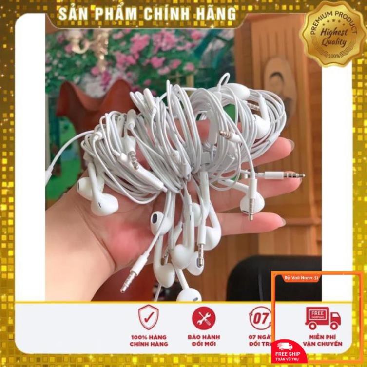 ( PHỤ KIỆN ZIN) Tai nghe Iphone 5/5s/6/6s/6P/6sP Chính Hãng - BH 12 tháng
