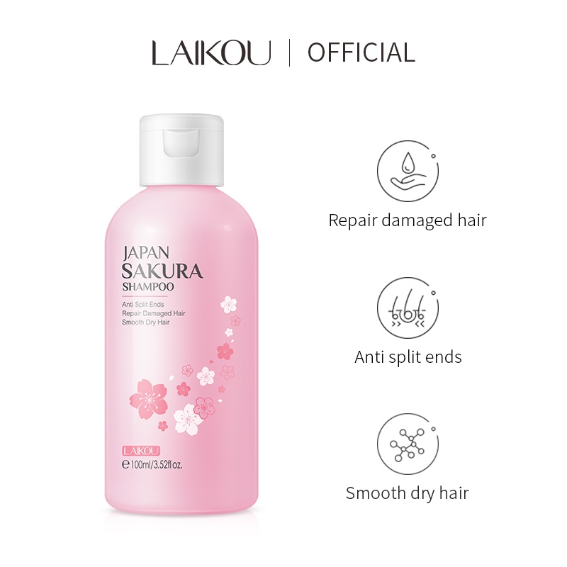 Dầu Gội LAIKOU 100ml Làm Sạch Sâu Cho Da