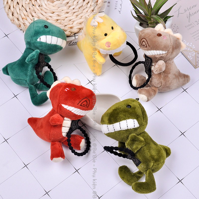 Cột tóc khủng long nhe răng siêu cưng, Buộc tóc hàn quốc hot trend BeBie - BP101