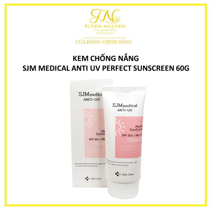 Kem Chống nắng SJM Medical Anti UV Perfect SunScreen 60g
