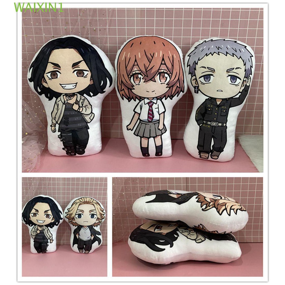 Gối Nhồi Bông Mềm Mại In Hình Nhân Vật Phim Tokyo Ghoul 40cm