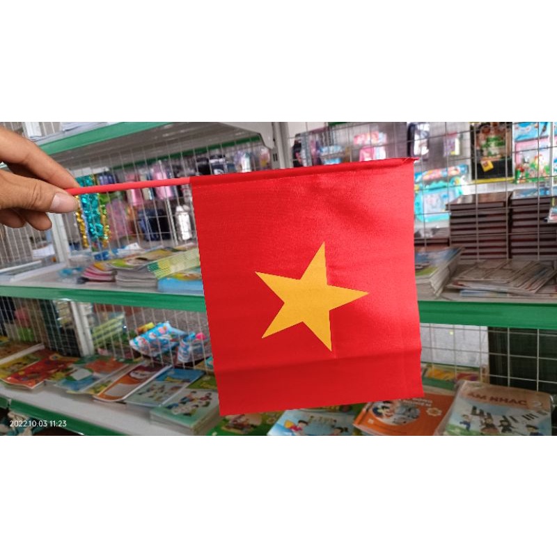 Cờ nhỏ chất liệu vải, cờ thể dục, cổ vũ