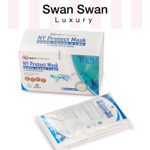 Khẩu Trang Như Ý 4 Lớp 1 hộp