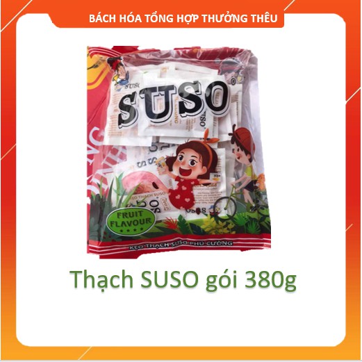 Kẹo thạch SuSo gói 380g-thạch zaizai
