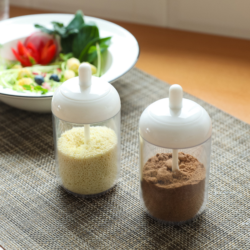 Hộp nhựa đựng gia vị thiết kế đơn giản tiện lợi cho nhà bếp