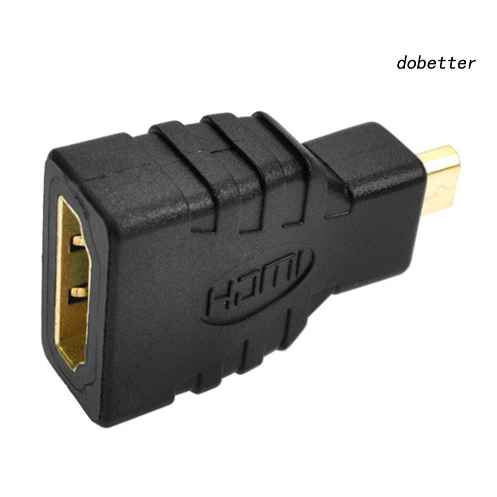 Đầu chuyển đổi mini từ micro HDMI sang HDMI dành cho TV máy tính bảng điện thoại