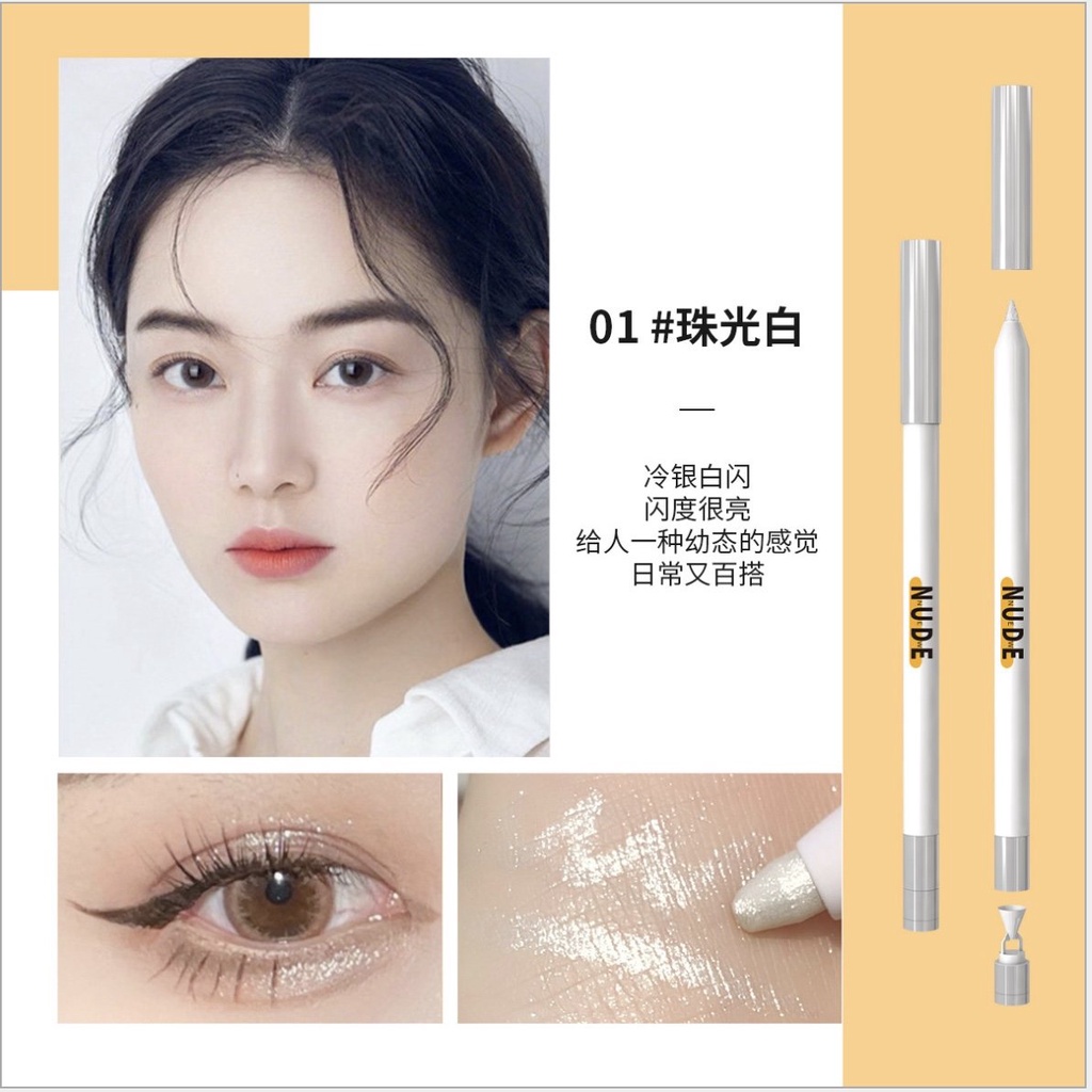 Bút nhũ mắt Peggylin, phấn mắt nhũ nội địa trung phấn bắt sáng D33 - Sammi beauty | BigBuy360 - bigbuy360.vn