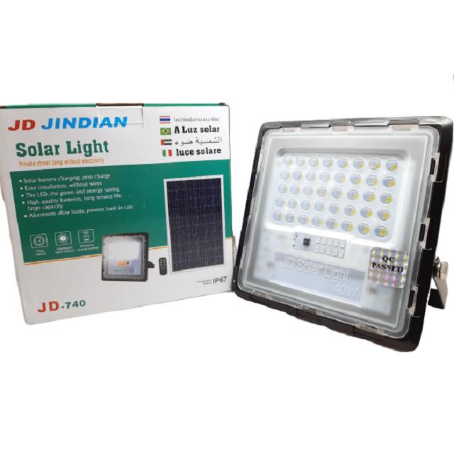 Đèn pha LED năng lượng mặt trời 40W JINDIAN JD-740 - Điện Việt