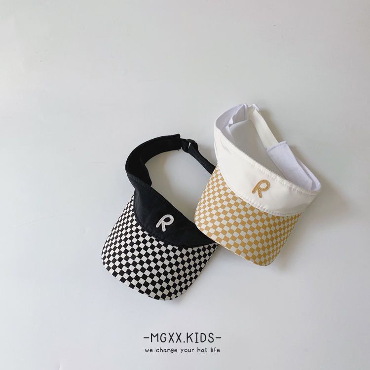 Mũ Lưỡi Trai Hở Chóp Thoáng Khí Phong Cách Hàn Quốc Thời Trang Mùa Hè Cho Bé Trai Và Gái