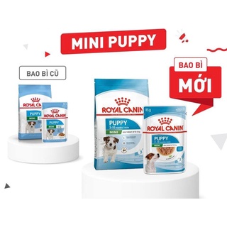 Thức ăn hạt cho chó con Royal Canin Mini Junior túi hãng 800g