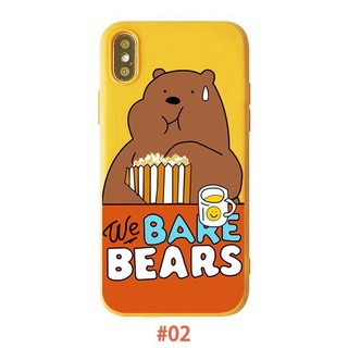 Ốp Dẻo Gấu Bare Bears Kute - M135