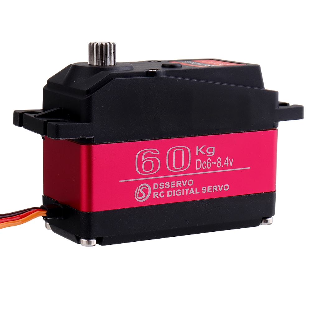 Động cơ servo kỹ thuật số Dsservo Ds5160 Hv 60kg 180°/270° 18t 1/5v dành cho xe điều khiển từ xa