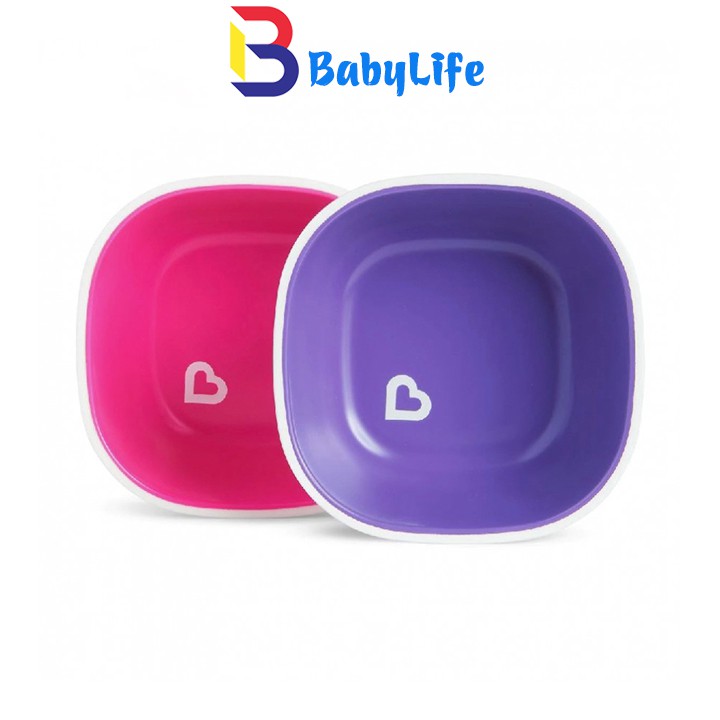 Bộ 2 bát chống trượt Munchkin
