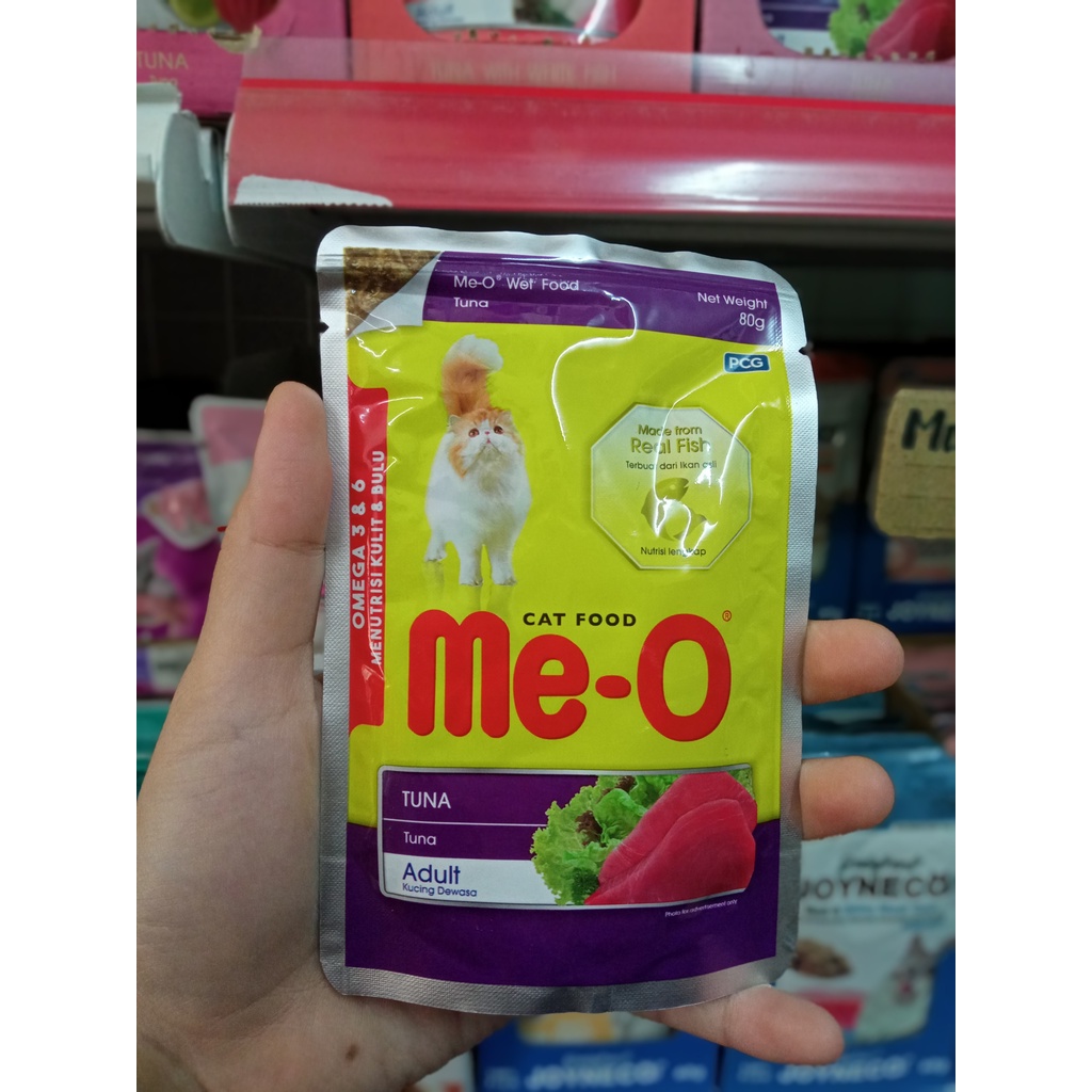 [80g] Pate cho mèo Me-O nhiều hương vị dạng thạch