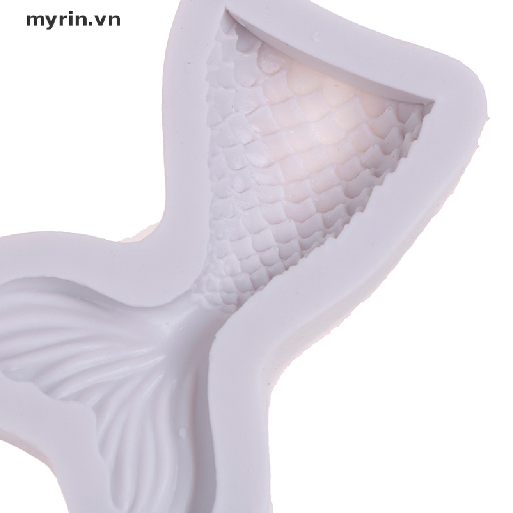 Khuôn silicone Làm Bánh Hình Đuôi Nàng Tiên Cá