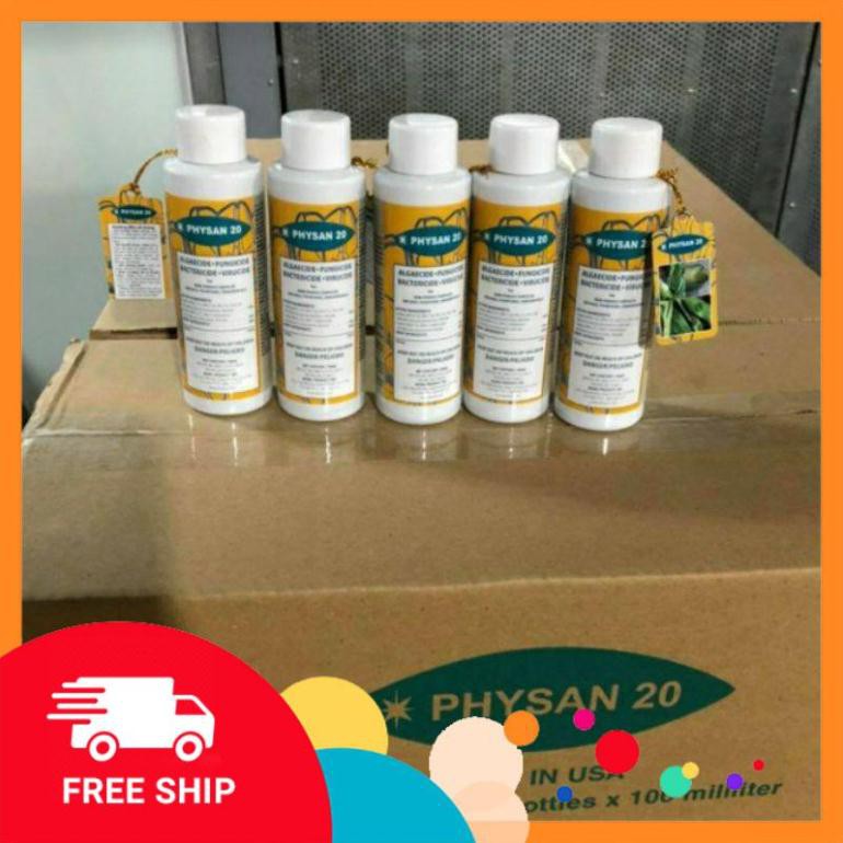 [FREESHIP] Physan 20 chuyên diệt thối nhũn, chống rộng rêu, sát khuẩn chai 100ml