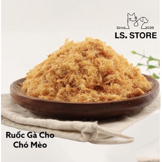 🐤chà bông gà cho chó mèo 🐤 ruốc gà khô