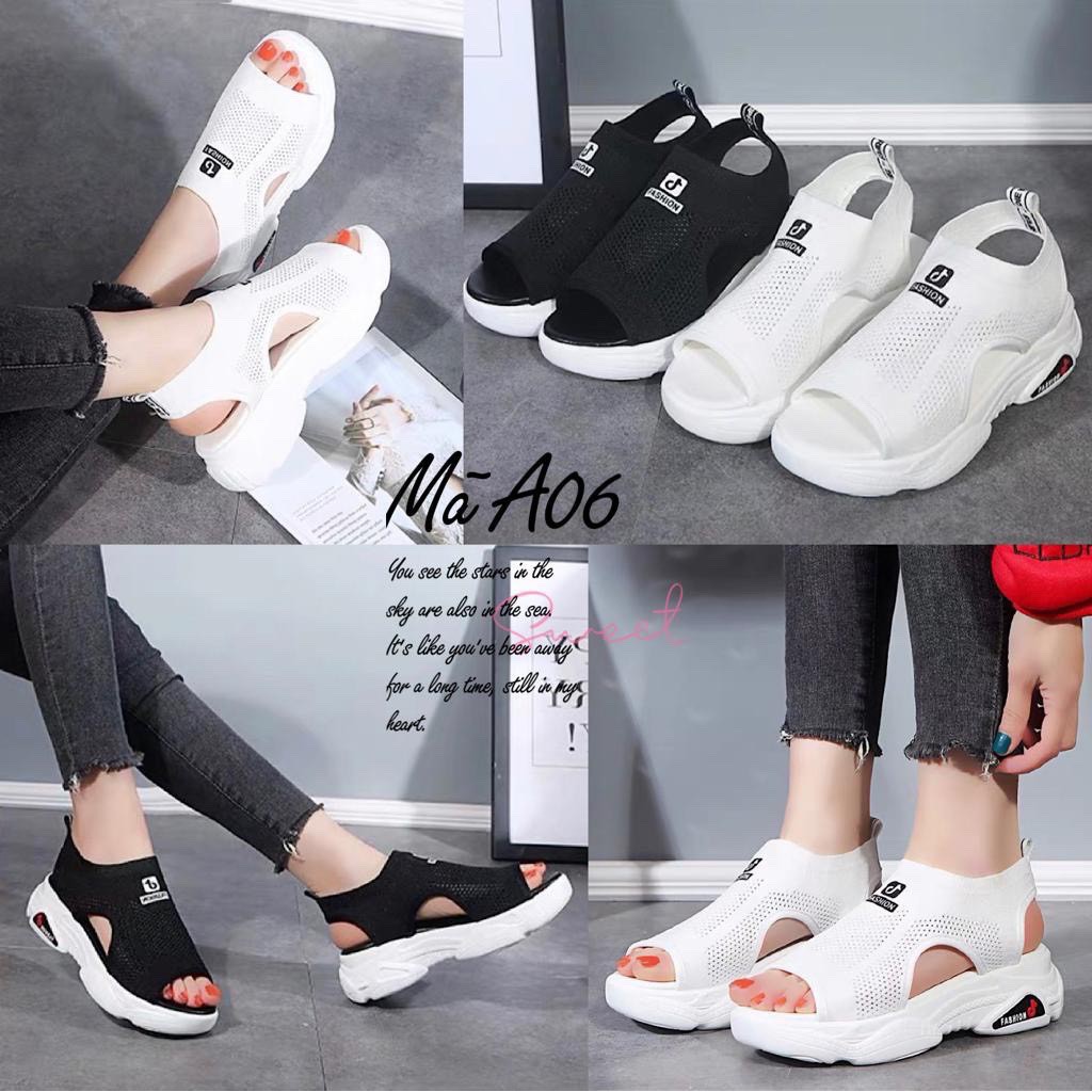 Giày Sandal Xuồng Đế 5P Siu Nhẹ - Quai Thun A06