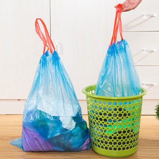 COMBO 50 CUỘN TÚI RÁC CÓ DÂY RÚT