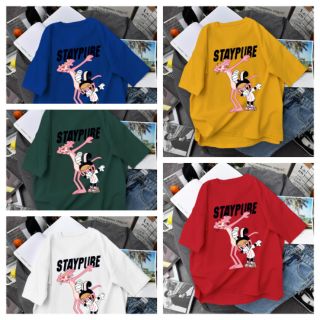 Áo thun báo hồng swag chất cotton