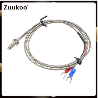 Bộ điều khiển nhiệt độ cặp nhiệt điện loại K 0-800°Đầu dò cảm biến C 1M 3.3ft