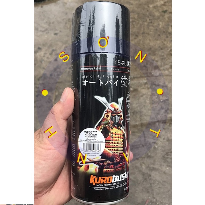 SƠN SAMURAI CHAI KÍCH HOẠT FILM CHUYỂN NƯỚC WF05