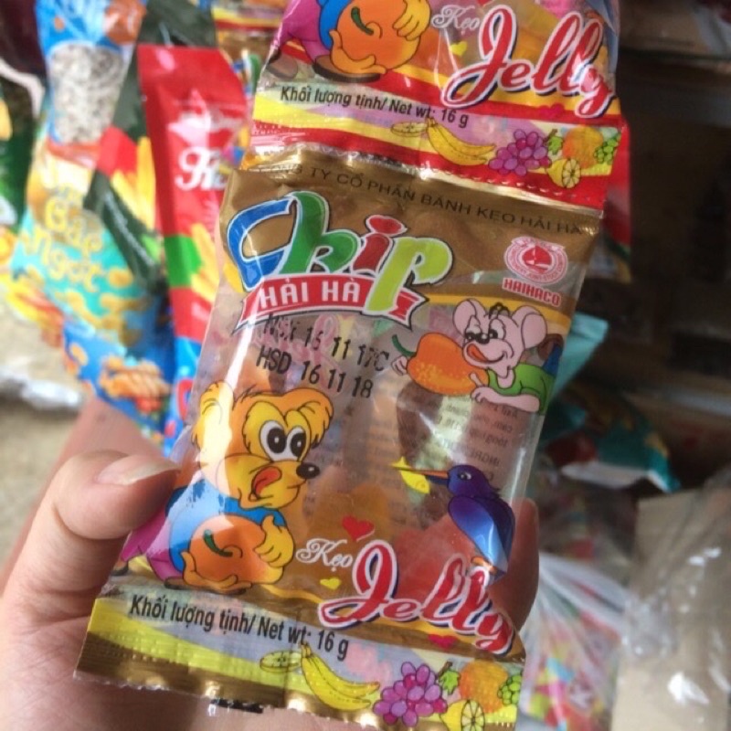 Kẹo dẻo chip Hải Hà gói 16g