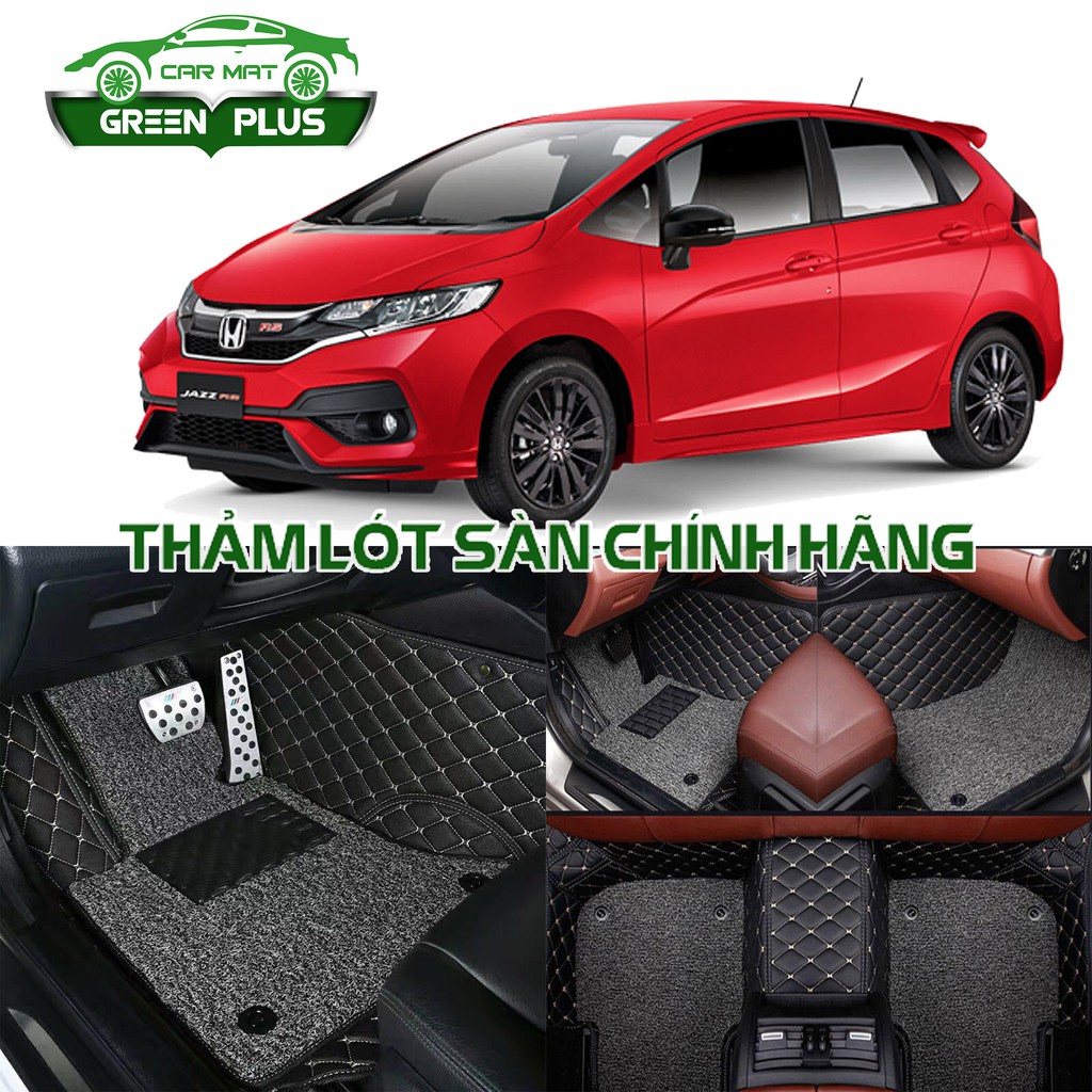 Thảm lót sàn ô tô 6D Honda Brio chống nước, không mùi, phủ kín 90% sàn xe