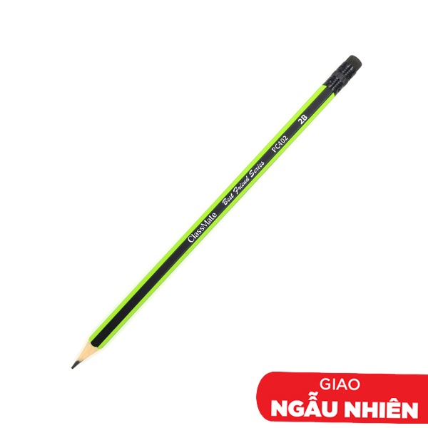 Bút Chì Gỗ 2B ClassMate CL-PC202 (Mẫu Màu Giao Ngẫu Nhiên)