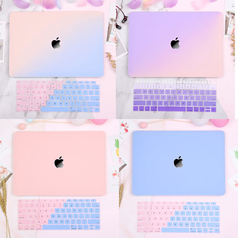 Vỏ bọc và miếng phủ bàn phím cho Macbook Pro M1 13 15 16 Air 13.3 11 Retina 12 A1465 A1370 A1534 A1466 A1369 A2337-M1