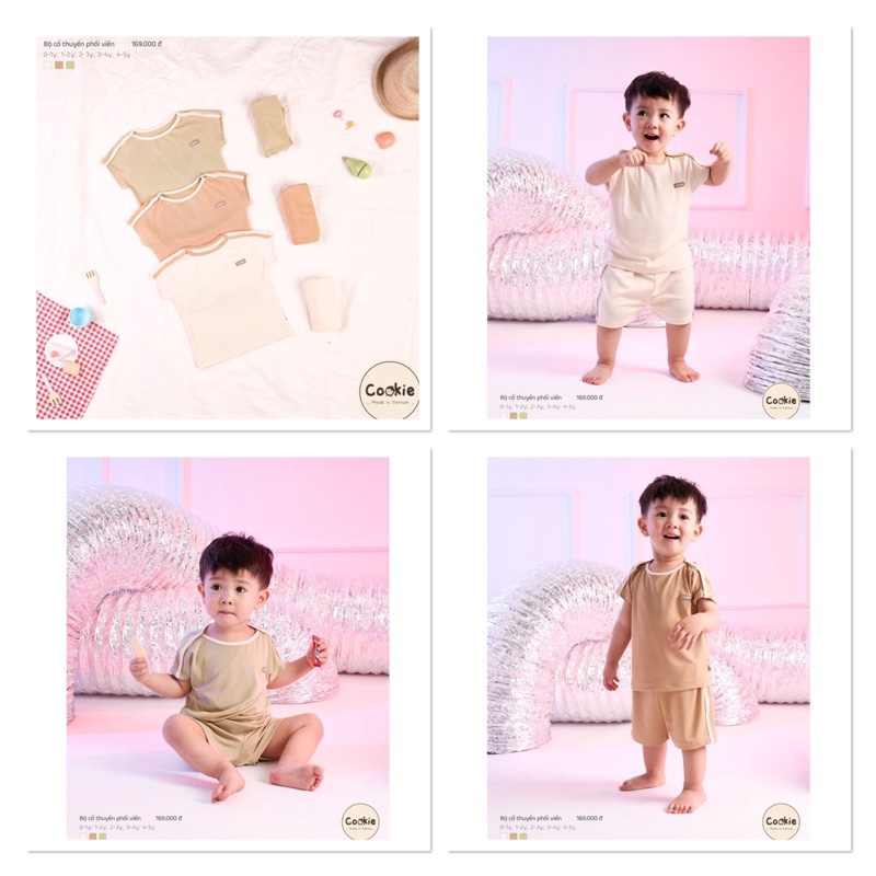 [ Cookie ] bộ thun tăm lạnh