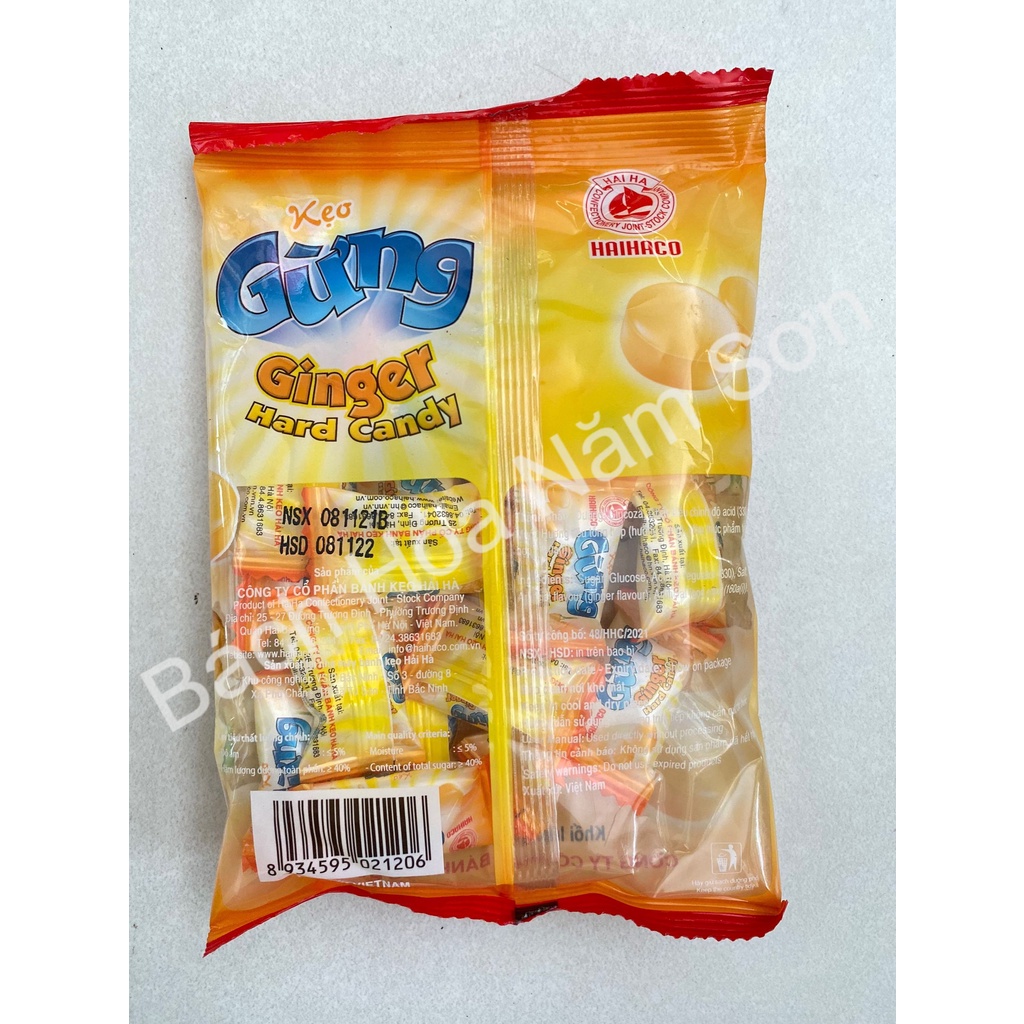 Kẹo Xốp Dâu /Chuối/Cam/Khoai môn/Gừng Hải Hà