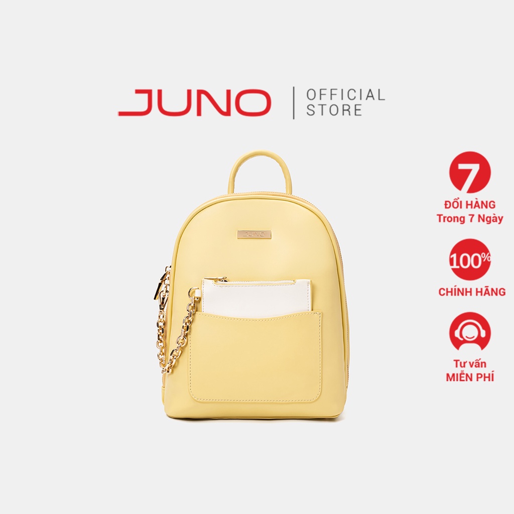 Balo Thời Trang JUNO Kiểu Mặt Trước Có Kèm Túi BL136