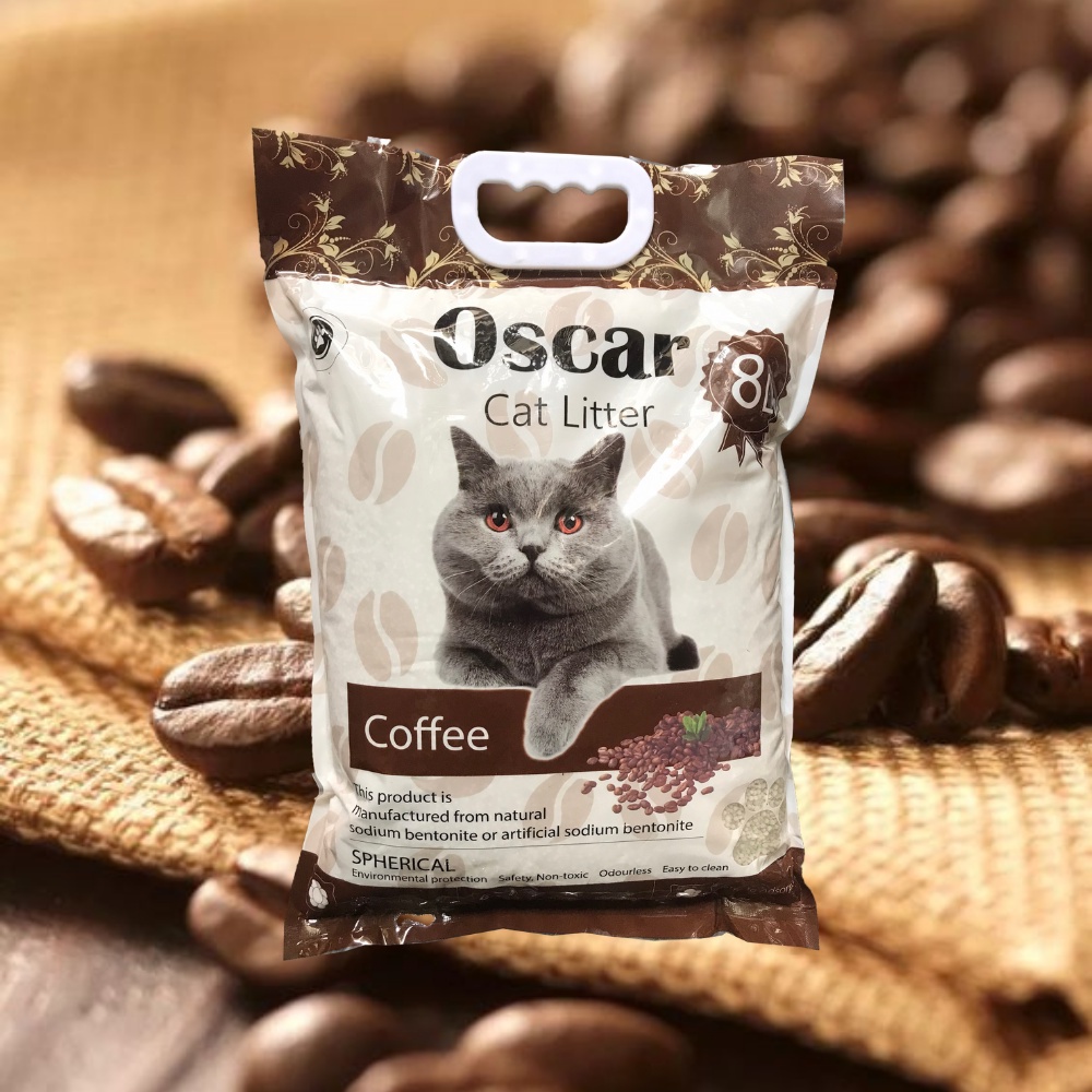 Cát Vệ Sinh Cho Mèo Oscar 8L Siêu Vón Cục Khử Mùi | Siêu Ưu Đãi Nhật Min