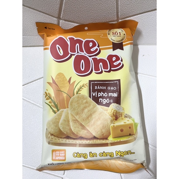 Bánh Gạo Mặn One One gói 118g