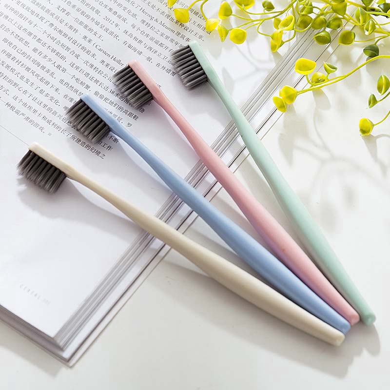 Bàn Chải Đánh Răng Lông Bằng Than Tre Chất Lượng Cao Dành Cho Người Lớn Và Trẻ Em