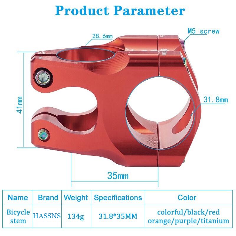 Pô Tăng Chiều Cao 35MM Bằng Nhôm CNC Siêu Nhẹ Chất Lượng Cao Cho Xe Đạp Leo Núi