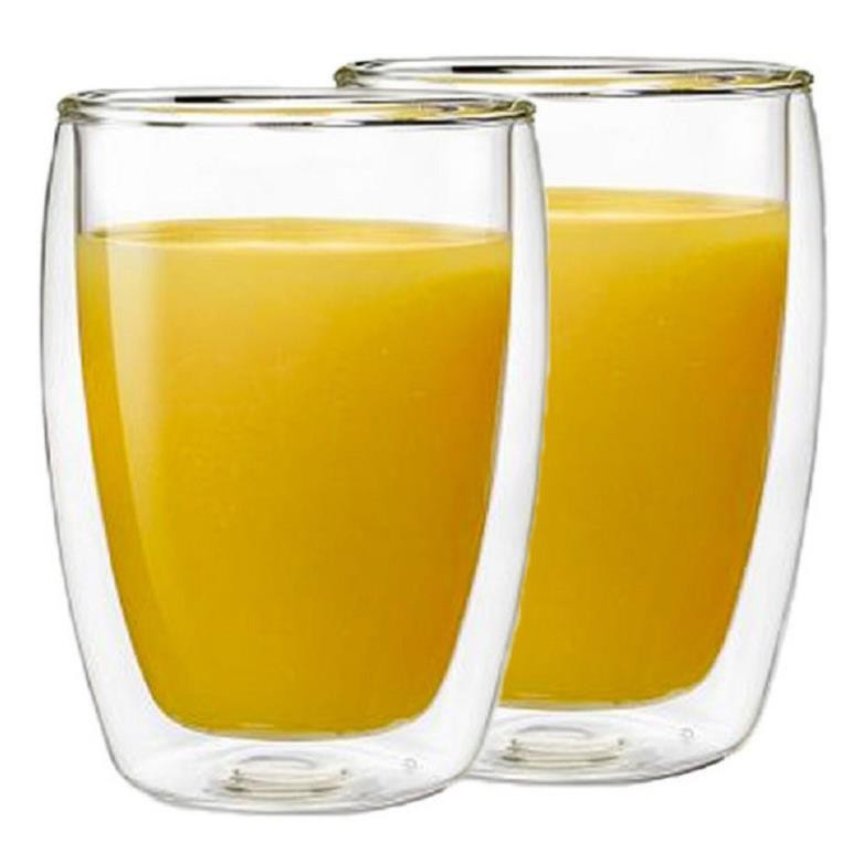 Bộ cốc thủy tinh 2 lớp cách nhiệt Bodum-Pavina (2 chiếc), 350ml | Shopee  Việt Nam