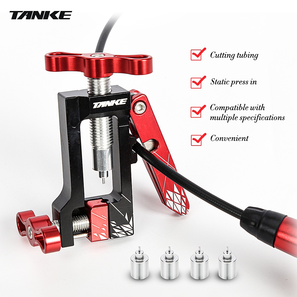 Dụng cụ cắt ống dẫn dầu phanh thủy lực TANKE bằng hợp kim nhôm cho xe đạp leo núi MTB