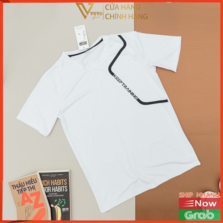 Áo Thun Thể Thao Nam Keep Training Chất Mát Mịn Vuvo Official | BigBuy360 - bigbuy360.vn