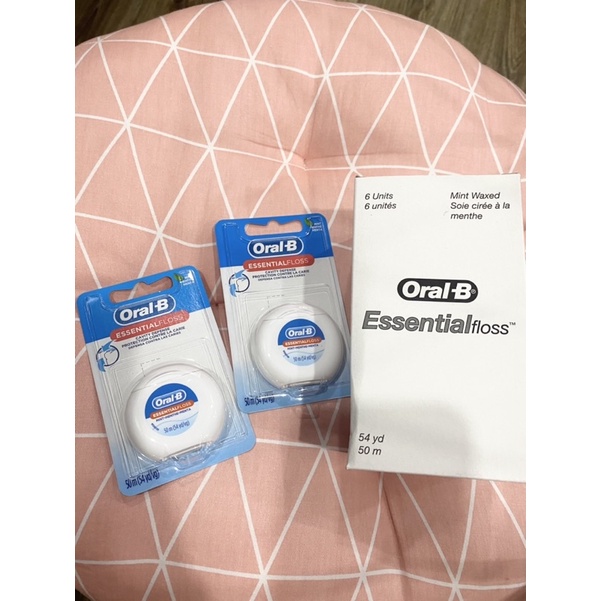 Chỉ xỉa răng Oral-B, made in Ireland, Chỉ nha khoa có sáp Oral-B Essential Floss